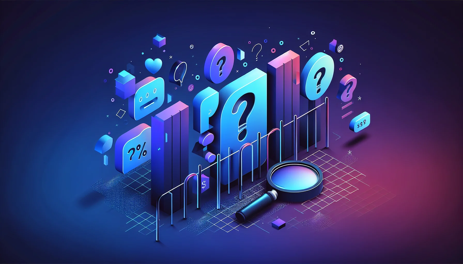 Abstracte illustratie van verborgen kosten in gratis CRM met prijslabels en toegangsbarrières